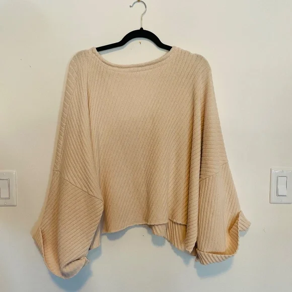 Free People - I Can't Wait Sweater in Cream - Picture 5 of 5